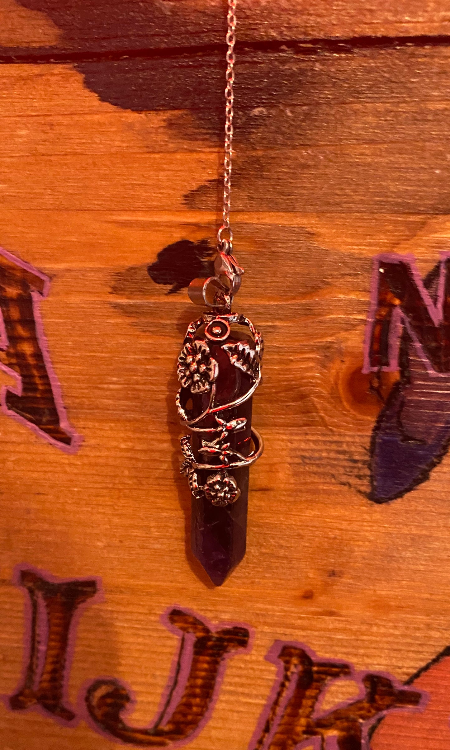 Pendule Collier Amethyste