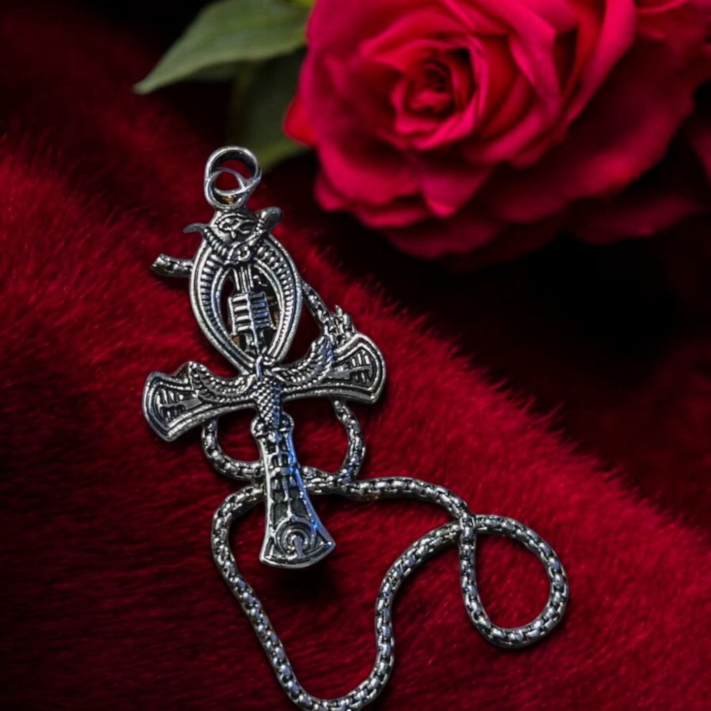 Collier Croix Égyptienne