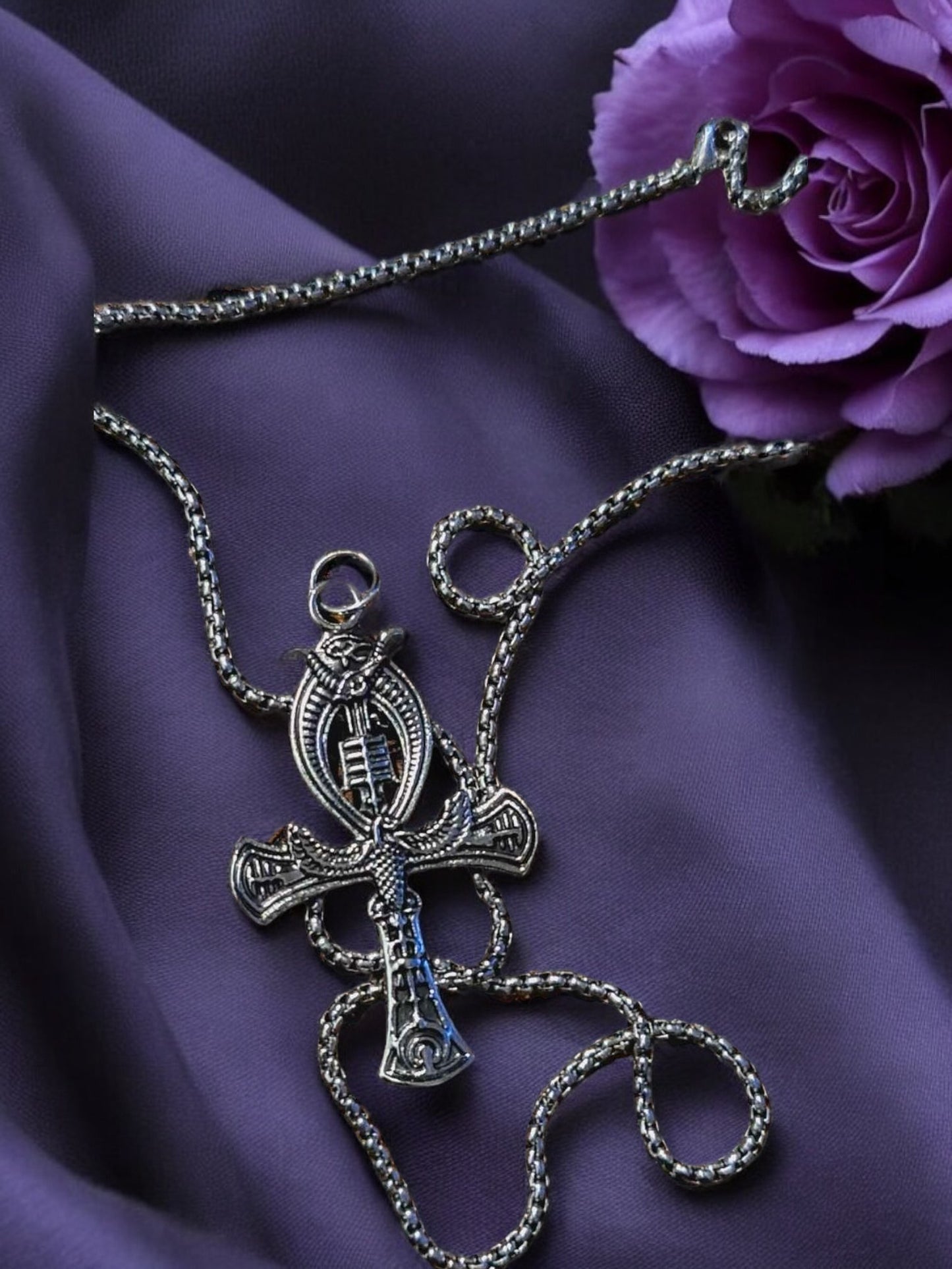 Collier Croix Égyptienne