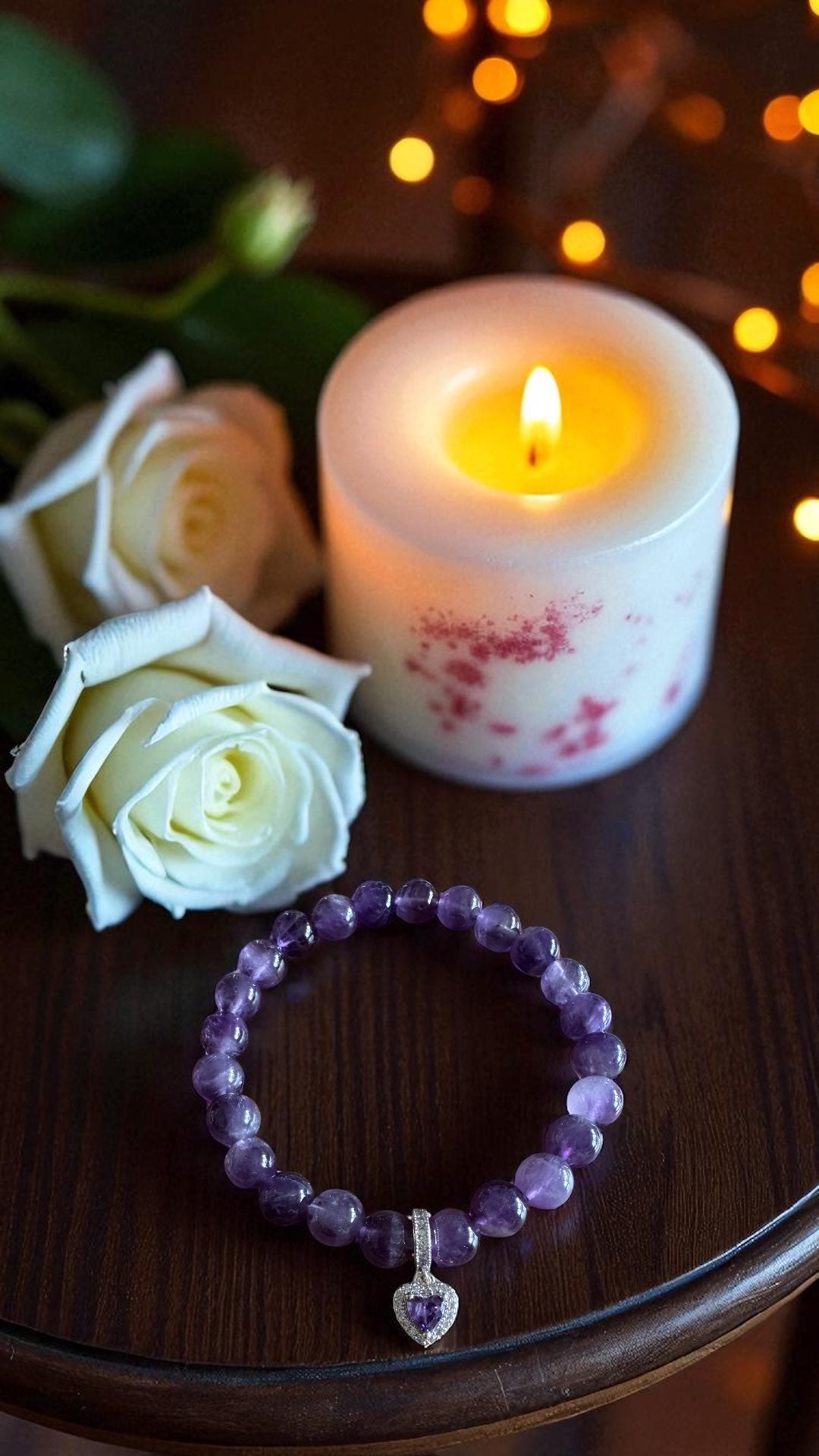 Bracelet artisanal Amethyste unique