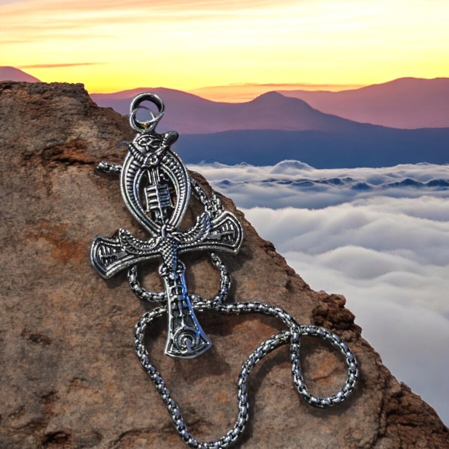 Collier Croix Égyptienne
