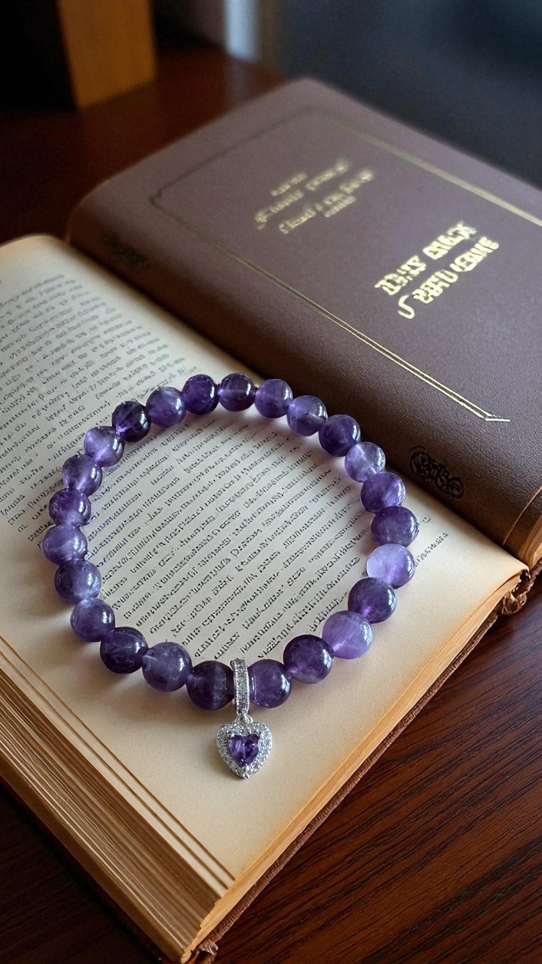 Bracelet artisanal Amethyste unique