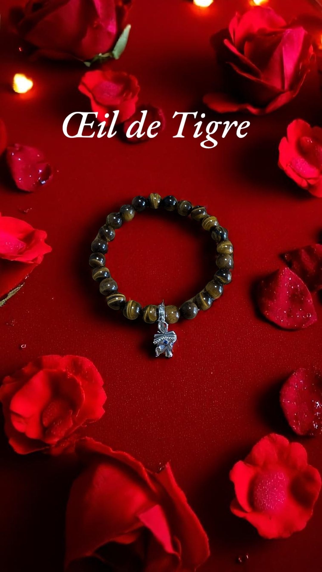 Bracelet artisanal Œil de Tigre