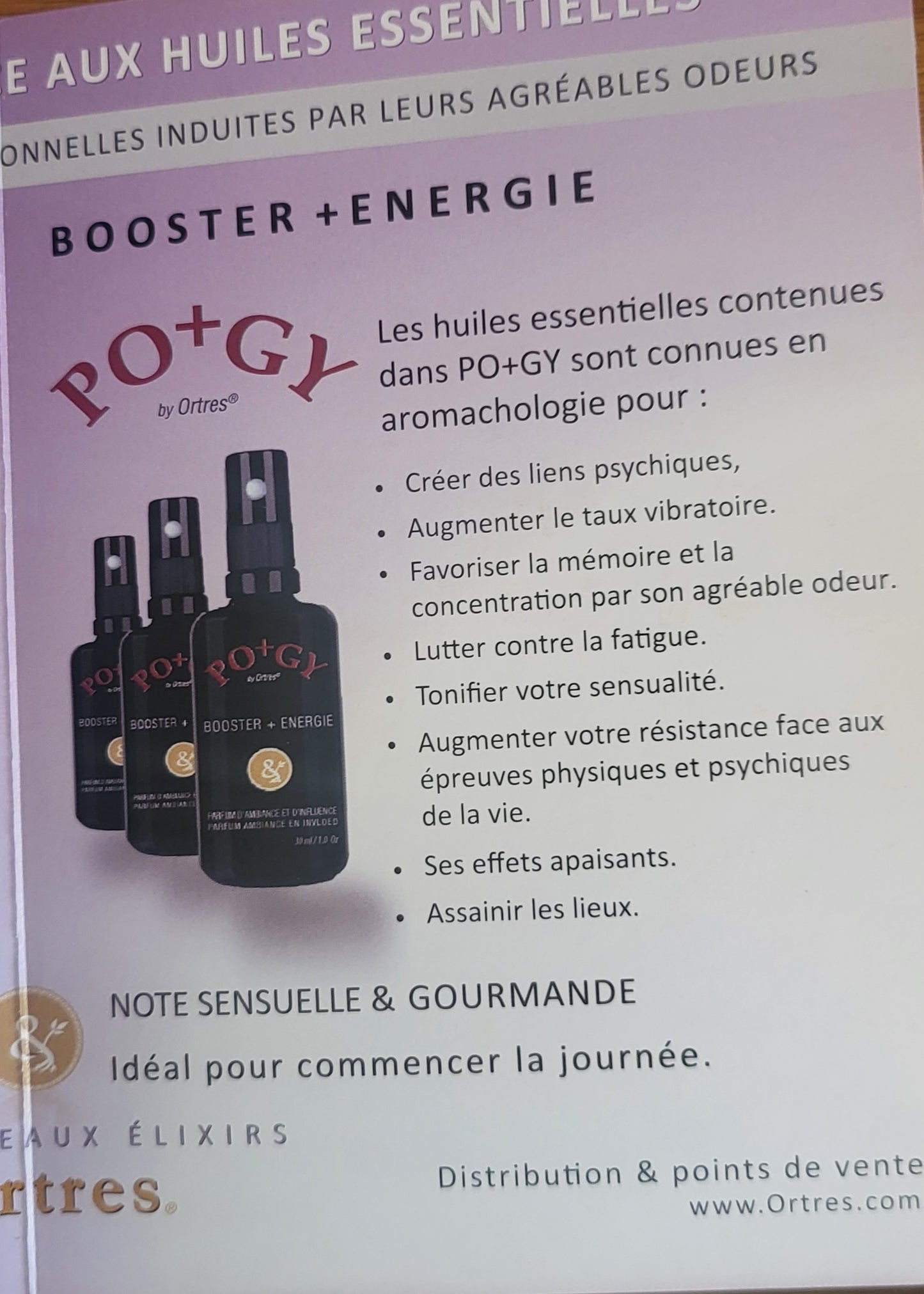 2 Parfum NE-GY + PO+GY huiles essentielles