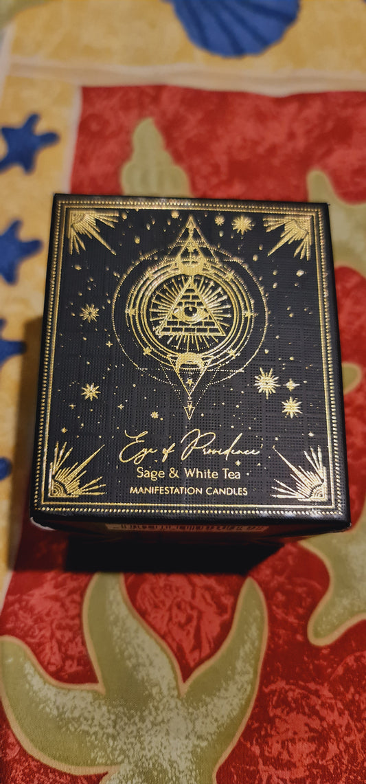 Bougie Sauge et Thé blanc