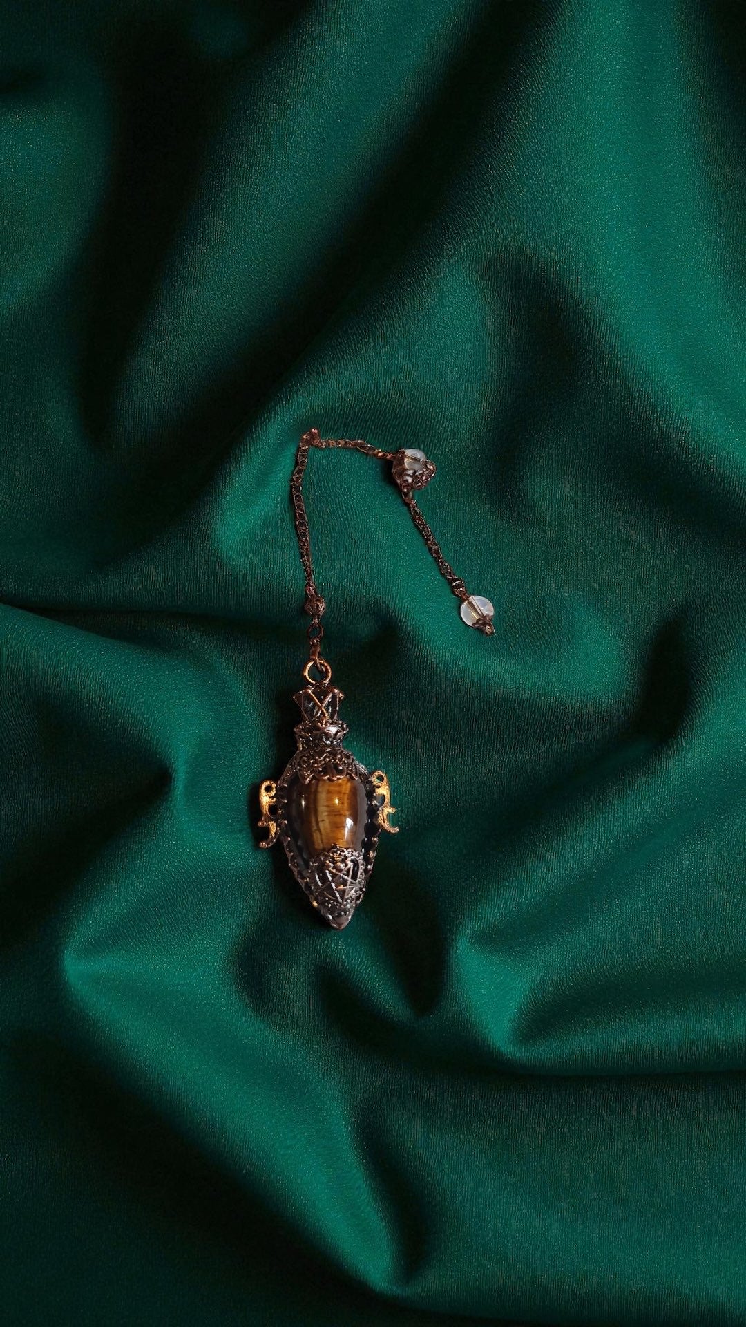 Pendule Œil de tigre