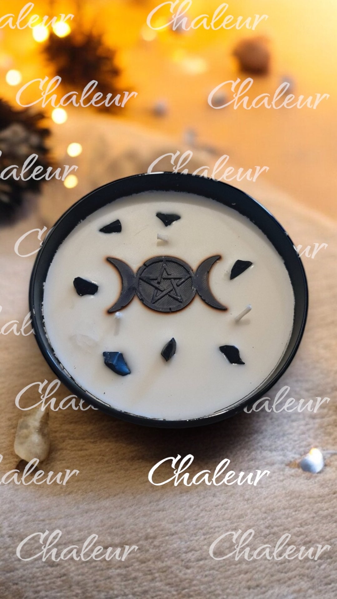 Bougie Myrrhe et Bois de Santal