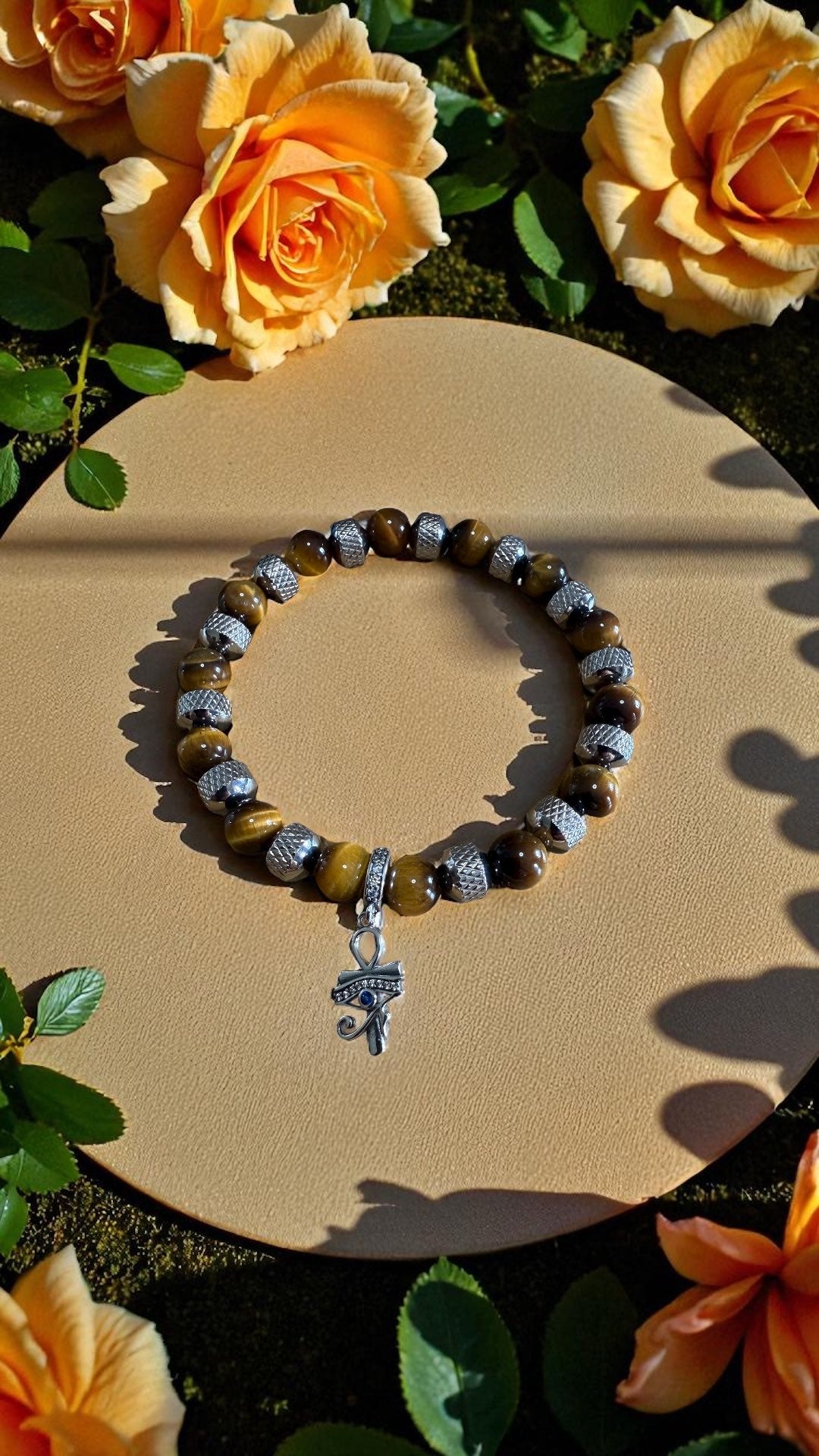 Bracelet artisanal Œil de Tigre