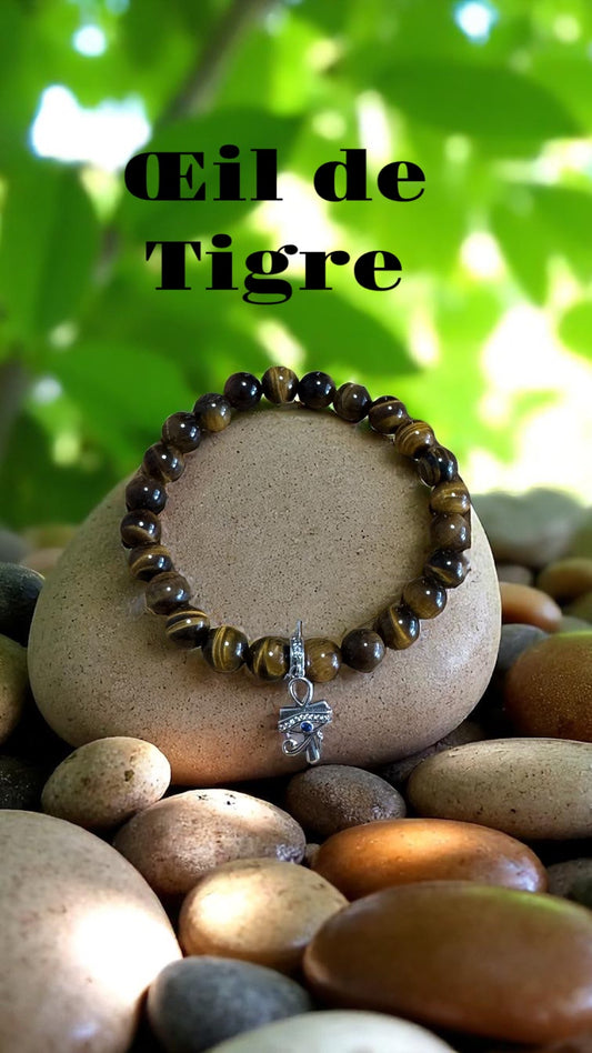 Bracelet artisanal Œil de Tigre