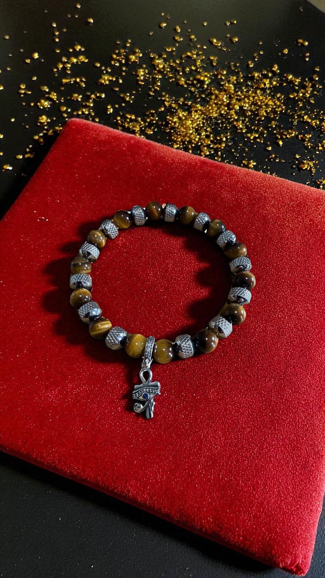 Bracelet artisanal Œil de Tigre