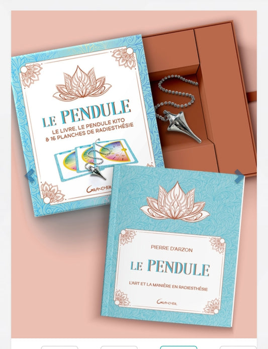 PENDULE + PLANCHE + LIVRE